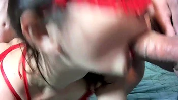 Hot bitch is given to men: Blowjob, Doggy  Missonary Porn