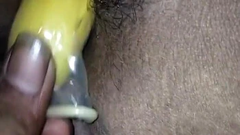 Satisfying The Stepson-in-laws Sex With A Banana