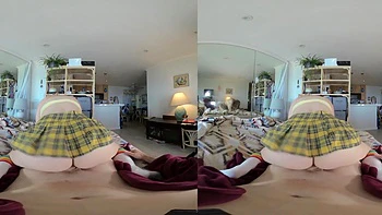 Big Booty Stepdaughter Bounces On Stepdaddys Cock Until It Explodes