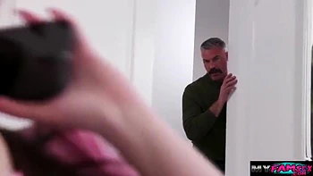 Stepdad Hears His Stepdaughter Talking To Her Friend About She Anal Sex