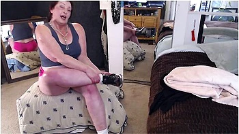 737 Dawnskye Presents Stealing A Relatives Man And Kicking Her Out. Footjob And Sweaty Socks