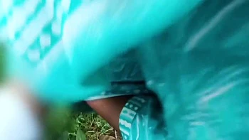 Desi Aunty Romance With Stepson In Jungle Bigboobs Showing Puffy Nipples