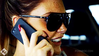 Natural Busty Freckled Beauty Enjoys Passionate Sex With Her Man