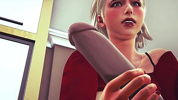 Sabrina is giving a POV blowJob : Sabrina the teenage witch 3D porn parody