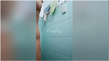 Chubby Pinay Taking Shower