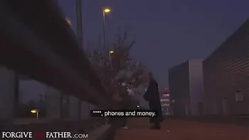 DEVIANTE - Big Tits Curvy Babe Has Big Ass Oiled and pussy fucked in a van