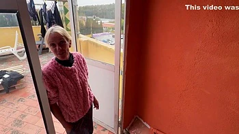 Cristina Sauvage And David Wild - Accidental Blowjob In The Laundry Room - The Painter Cums In My Mouth