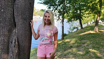 Horny 18 Year Old Lilly Wants a Third Cumshot