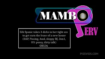 Gih Spanic Takes 3 Dicks In Her Tight Ass To Earn The Lease Of