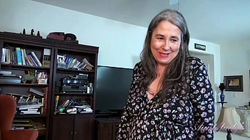 Your Step-Auntie Grace Gives You A Helping Hand with Your Dick Pics