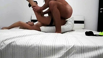 Anal Massage for Stepmom Pussy, Mouth, and Ass Fucked Hard