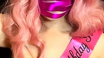 Masked ASMR Birthday Girl Private Video