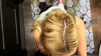 Blonde Babes Wild Rooftop Tease Show