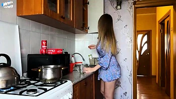 Ultimate beauty mummy hungers young man rod - real family