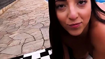 LOPAN FUDENDO A BRASILEIRA NA BEIRA DA PISCINA EM CENA
