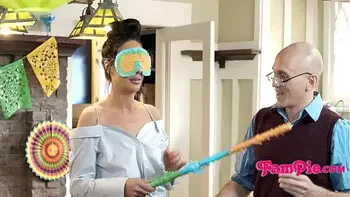 A StepFamily Celebrating Cinco De Mayo