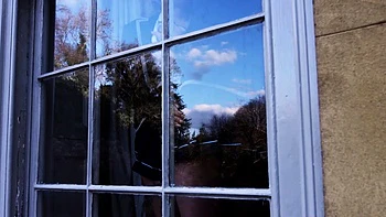 Chesty babe riding cock in fetish groupsex scene