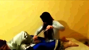 Spandex and hogtied (Amateur Femdom with Jade)