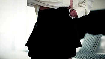 Gorgeous petite blonde teen enjoys pussy ramming