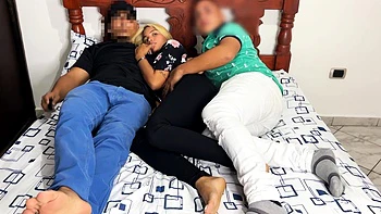 Movie Night with My Friend and His Girlfriend Who Turns Me