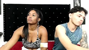 Black and white two banging big asses and huge boobs