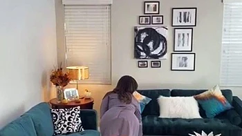 Amateur striptease and Solo masturbation