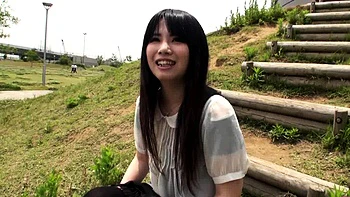 Cute asian teen solo