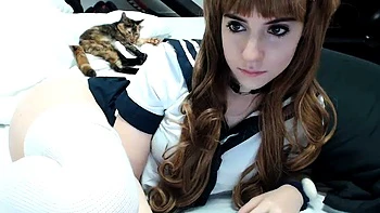 Hot amateur webcam teen masturbates for their fans