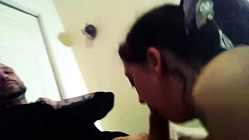 Sloppy Deepthroat Facefuck for Tattooed Teen Amateur