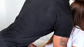 Hot amateur teen blowjob and facial HD video