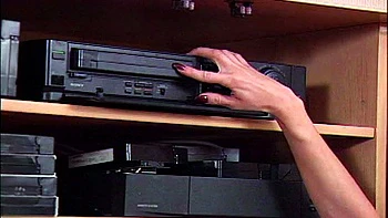 Blonde horny chicks play her big boobs