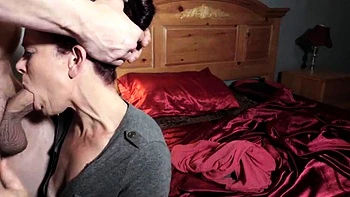 GILF PAYS WITH HER THROAT, HER SON OWES ME MONEY