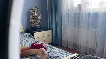 The second music lesson ended with a quick sex with a teacher