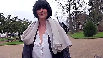 Curvy French Wife In Stockings Has Wild Sex With A Young Guy