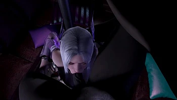 3D Hot Asian Stripper Wearing Sexy Dress Got Fucked so Hard