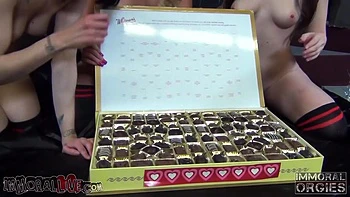 Jennifer White & Noir Make Casey Stone Cum