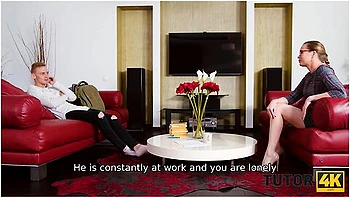 Tried To Finish A College, But Finished In My Tutors Mouth - Martin Spell And Nika Katana