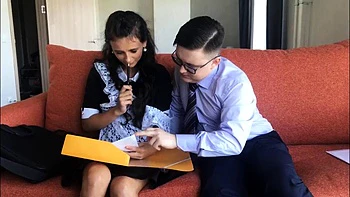 Maid: Blowjob, Doggy  Cowgirl Porn