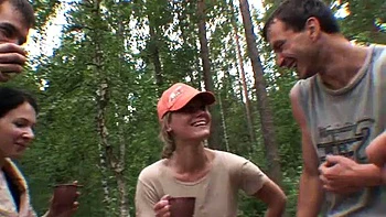 Best Camping Trip Ever: Blowjob, Doggy  Amateur Porn