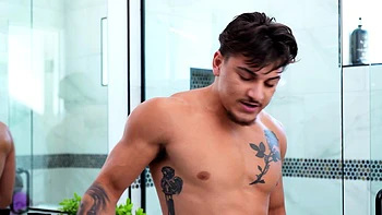 Tiny bratty stepsis dares her stepbro