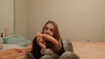 Extremely Long And Thick Dildo Anal Ass To Mouth Deepthroat Dirty