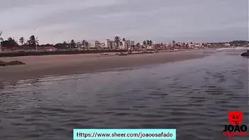 BBW Chupando Pica Na Praia