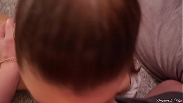 Babe with perfect ass fucked and get cum on tits