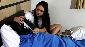 Fetish Place - Worship My Slippers My Sneakers And Sniff My