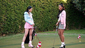 Appetizing asian girl in sexy socks has a nice ass and long hair.