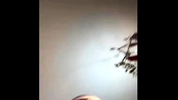 Amateur blonde tattooed babe toying her big cunt