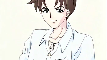 Cartoon teen with massive tits rides hard cock in POV