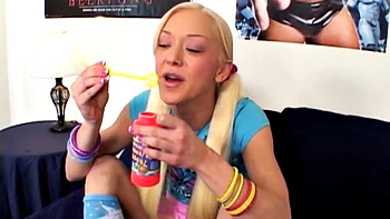 Watch petite lil lexy finger her tight shaved pussy