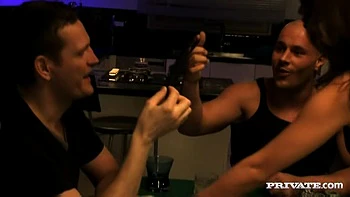 Kristyna Kristal Has Her Booty Spanked until She Gets a DP and Facial - Private Porn Sex Videos