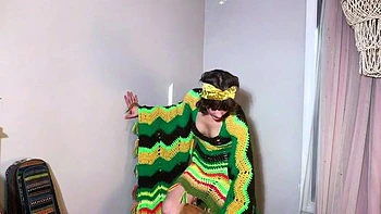 Brunette Solo Webcam Masturbation